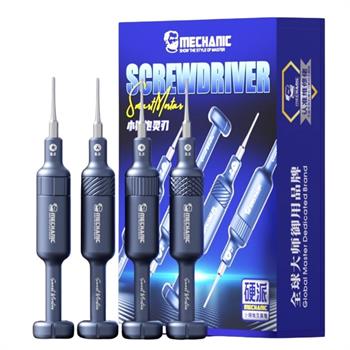 Mechanic Smart Mortar Hassas Tornavida Seti 4'lü | 0.6–0.8–1.5–2.5