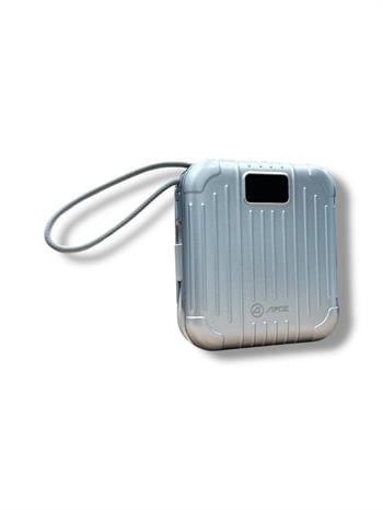 ARZ-001 Powerbank Taşınabilir Hızlı Şarj Cihazı Beyaz 10000 mAh