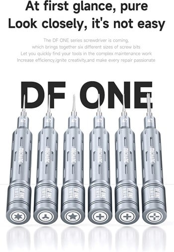 Mechanic DF ONE 2D 6'sı 1 Arada Manyetik Hassas Tornavida Seti