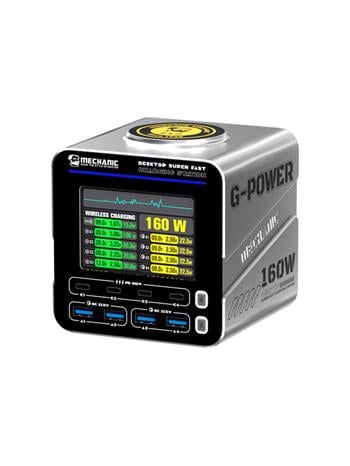 Mechanic E-Power PMechanic G-POWER 160W GaN Masaüstü Hızlı Şarj İstasyonu