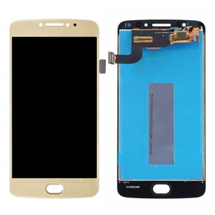 Motorola Moto E4 Lcd Ekran Dokunmatik Gold Çıtasız