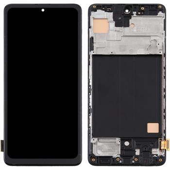 Samsung Galaxy A51 A515 Lcd Ekran Dokunmatik Siyah Oled Çıtalı