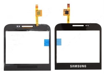 Samsung Galaxy B7510 Pro Uyumlu Dokunmatik Lens + Filmli (Siyah)