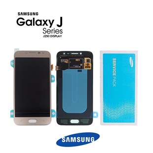 Samsung Galaxy Grand Prime Pro J250 Lcd Ekran Dokunmatik Gold Servis GH97-21338D