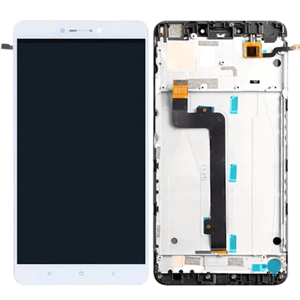 Xiaomi Mi Max Lcd Ekran Dokunmatik Beyaz Çıtalı