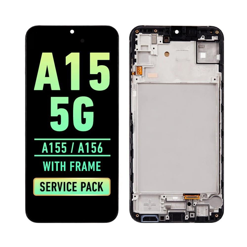 Samsung Galaxy A15 5g A156 Uyumlu Lcd Ekran Dokunmatik Siyah Çıtalı Servis