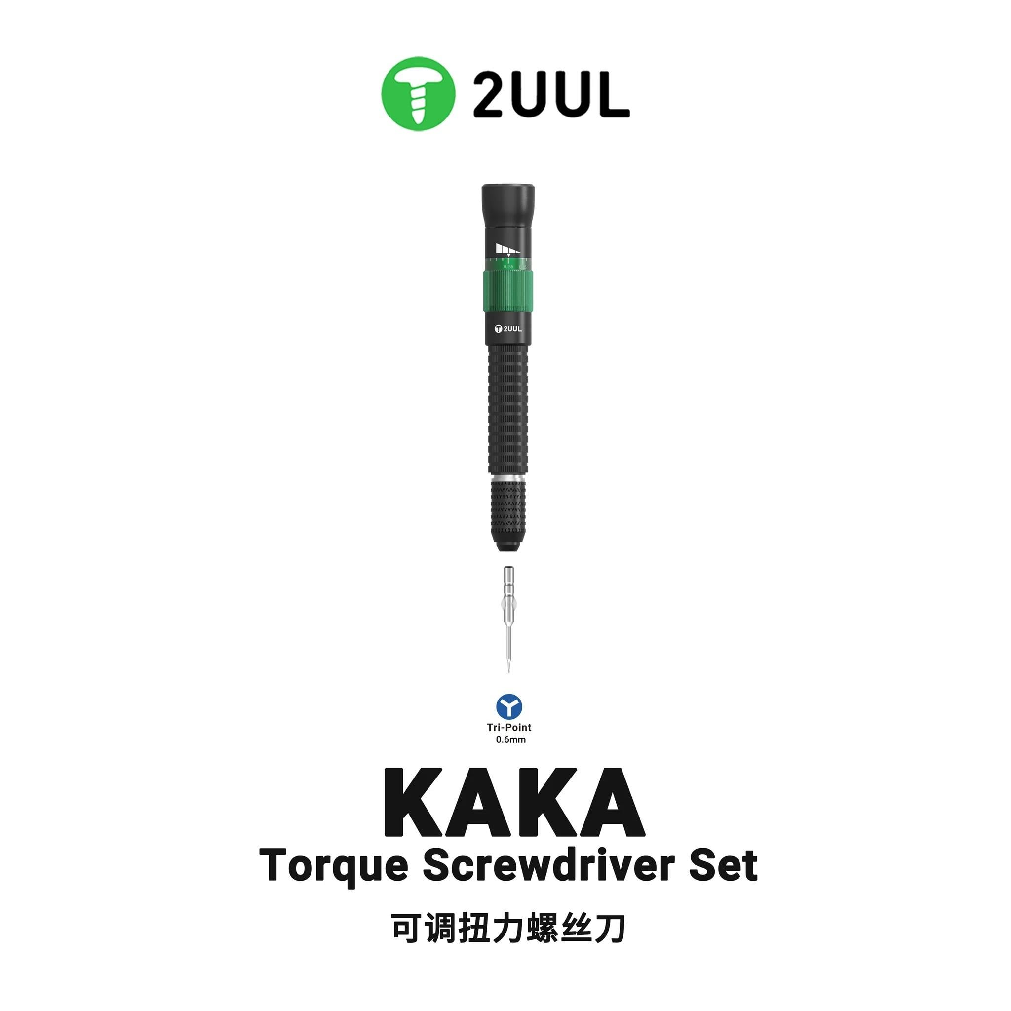 2UUL SD23 KaKa Ayarlanabilir Torklu Manyetik Tornavida (Tri-point 0.6mm)