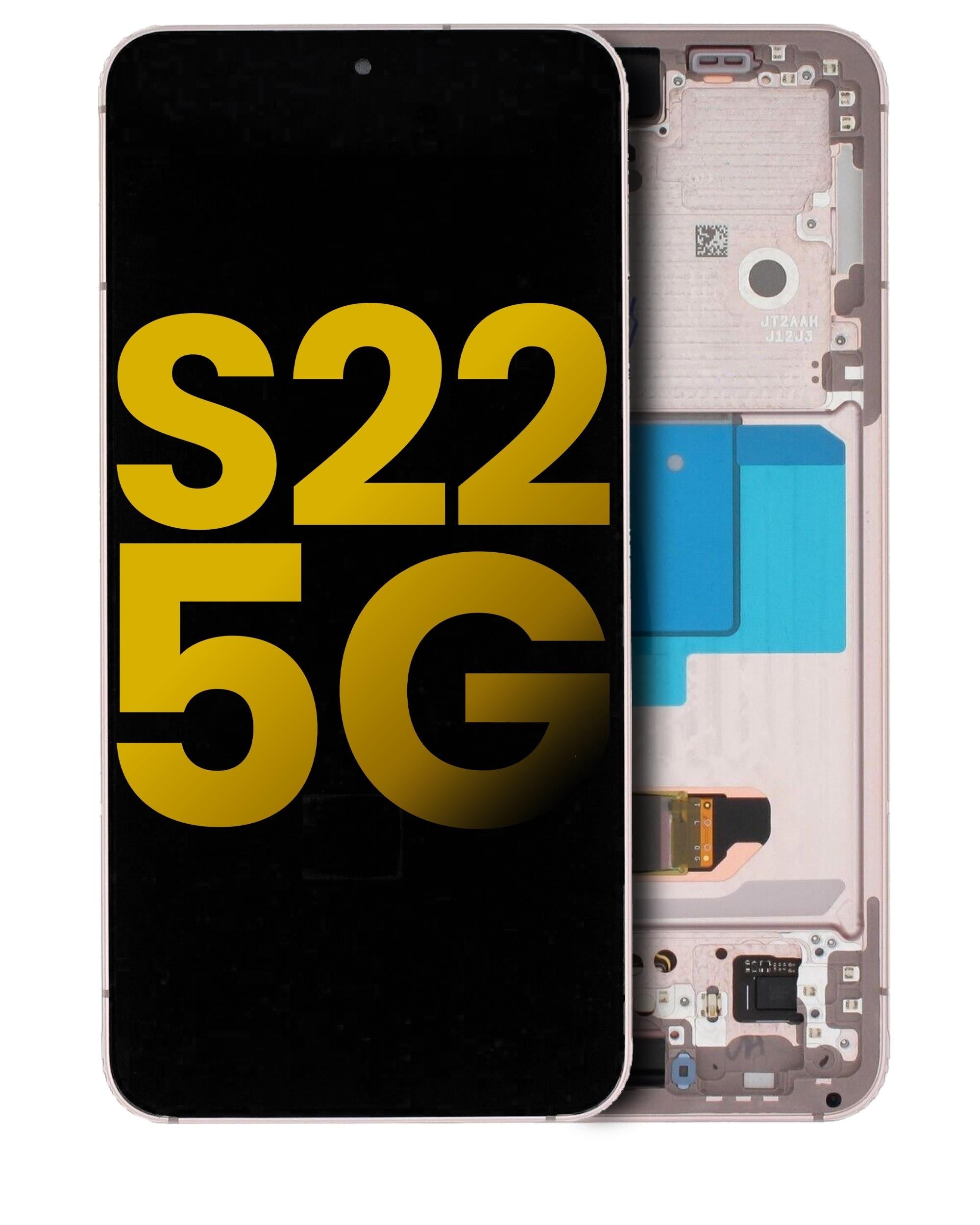 Samsung Galaxy S22 S901 Uyumlu Lcd Ekran Dokunmatik Gold Servis Gh82-27520d