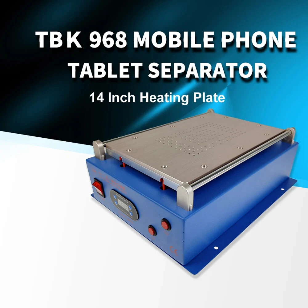 TBK-968 500W 14 İnç Dahili Vakum Pompalı 2'si 1 Arada Ekran Ayırma Makinesi