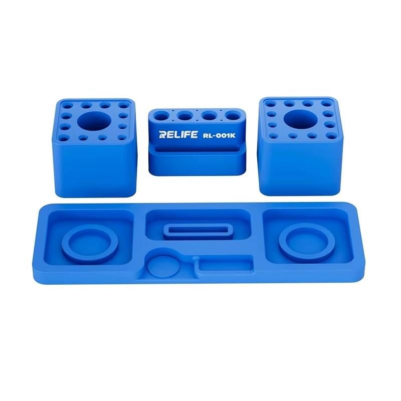 Relife RL-001K Yüksek Sıcaklığa Dayanıklı Kombinasyon Tipi Çok Amaçlı Saklama Kutusu Mavi