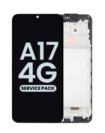 Samsung Galaxy A17 4g A175 Uyumlu Lcd Ekran Dokunmatik Siyah Servis Çıtalı