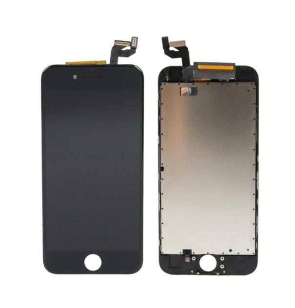 Apple iPhone 6s Uyumlu Lcd Ekran Dokunmatik Siyah LW Kalite