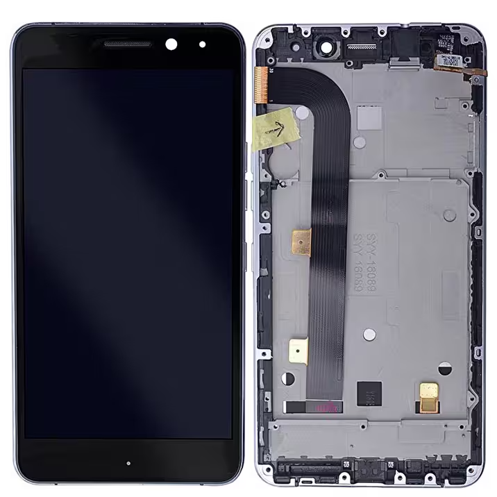 General Mobile Discovery Gm5 Plus Uyumlu Lcd Ekran Dokunmatik Siyah Çıtalı