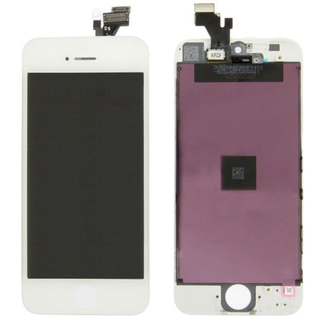 Apple iPhone 5 Uyumlu Lcd Ekran Dokunmatik Beyaz A Kalite