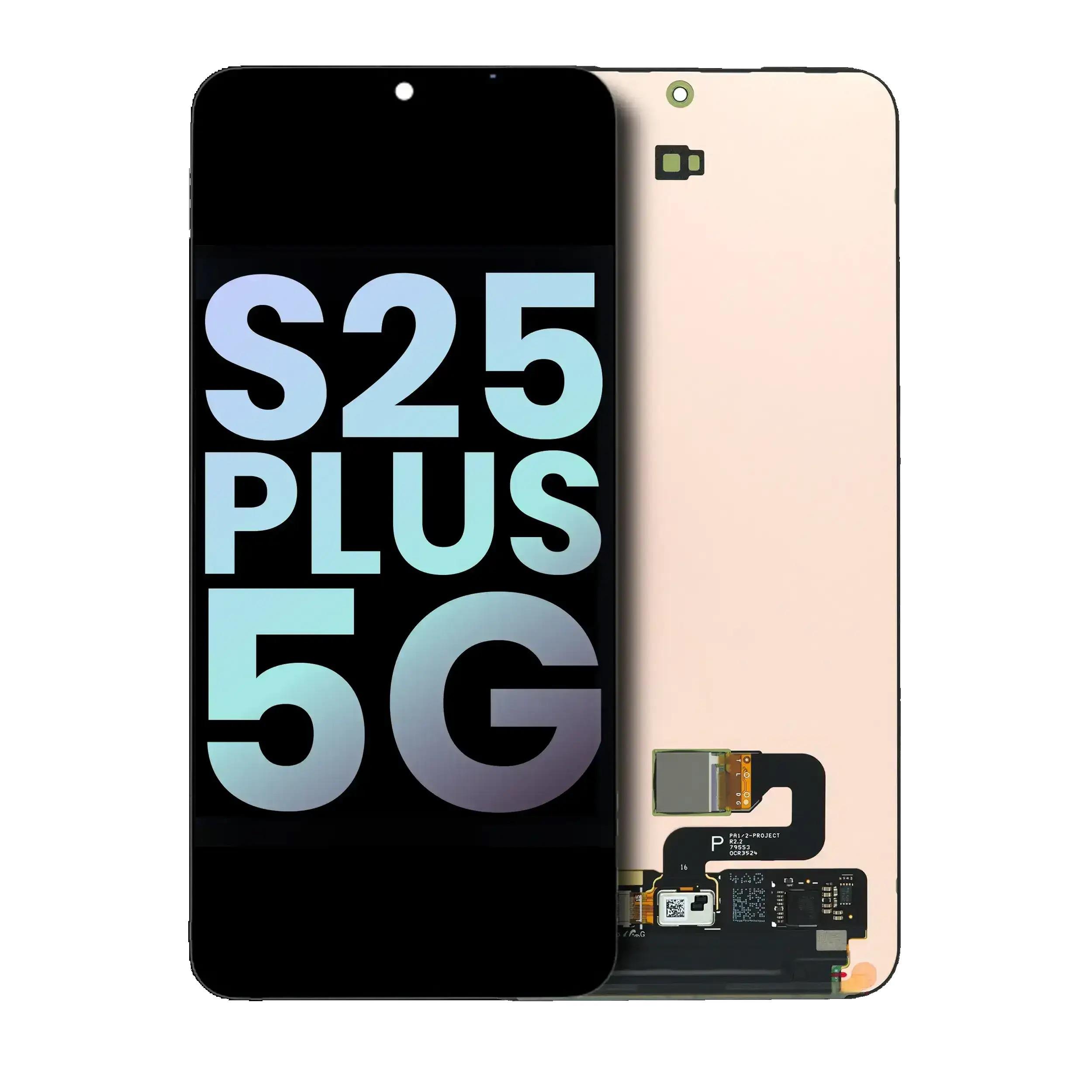 Samsung Galaxy S25 Plus 5g S936 Uyumlu Lcd Ekran Dokunmatik Siyah Servis Çıtasız