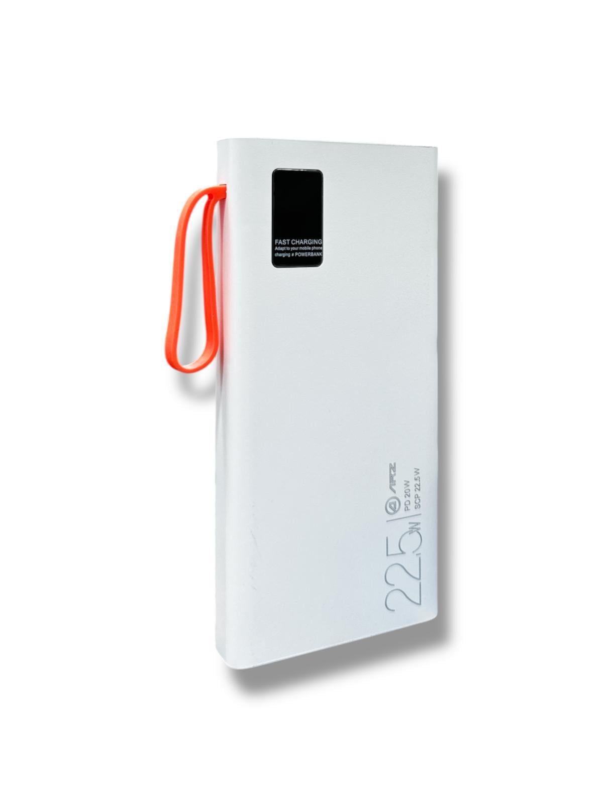 ARZ-002 Powerbank Taşınabilir Hızlı Şarj Cihazı Beyaz 10000 mAh