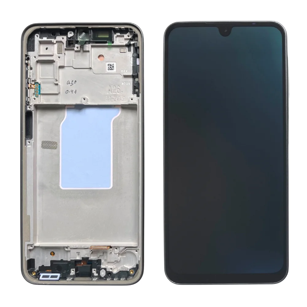 Samsung Galaxy A26 5g A266 Uyumlu Lcd Ekran Dokunmatik Siyah Servis Çıtalı