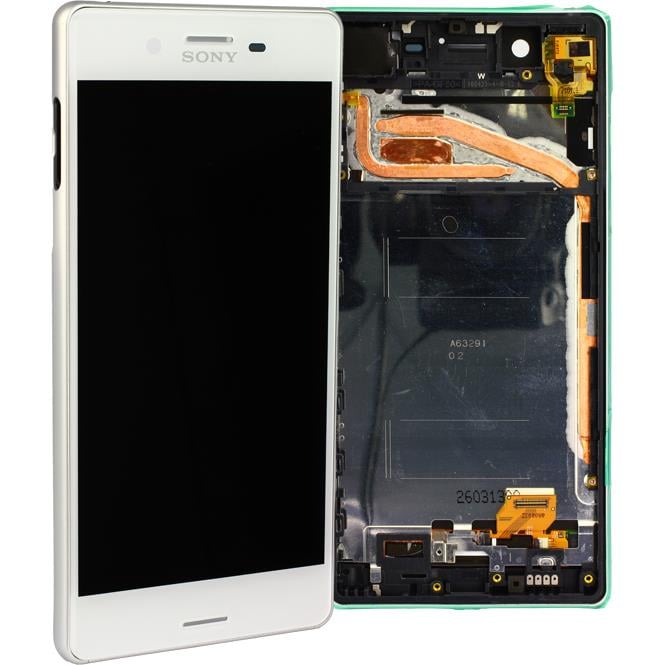 Sony Xperia X Lcd Ekran Dokunmatik Beyaz Çıtalı