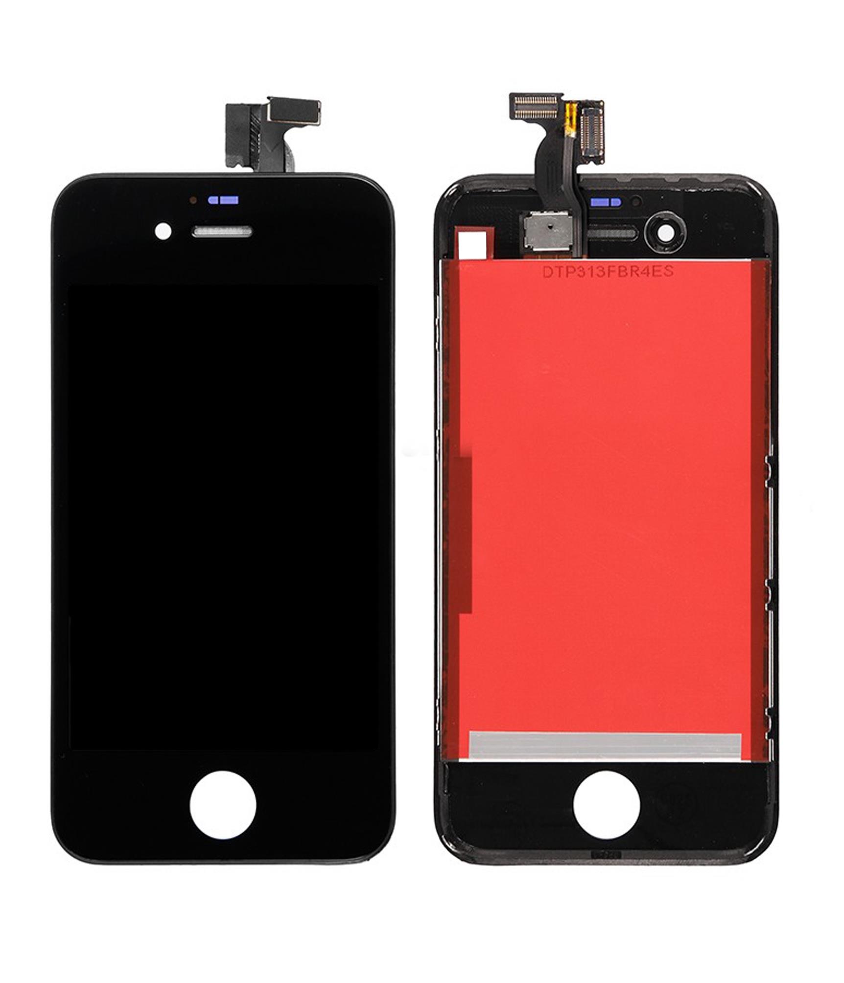 Apple iPhone 4 Uyumlu Lcd Ekran Dokunmatik Siyah
