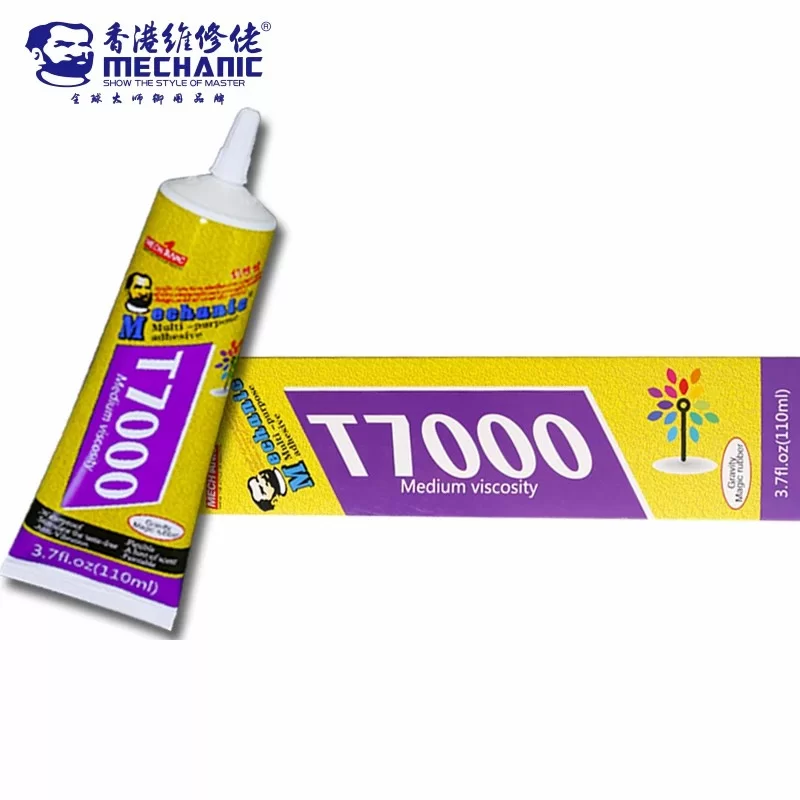 Mechanic T7000 Çok Amaçlı Yapıştırıcı 110ml Siyah