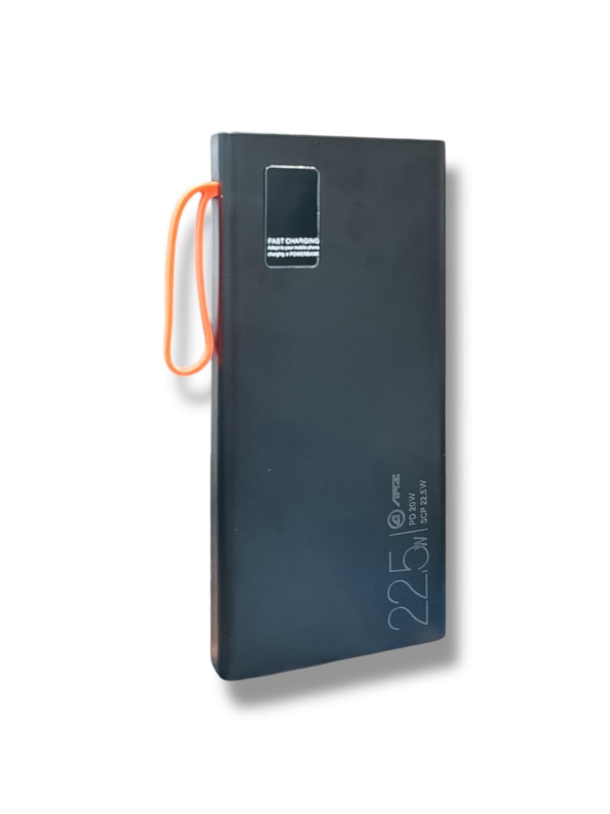 ARZ-002 Powerbank Taşınabilir Hızlı Şarj Cihazı Siyah 10000 mAh