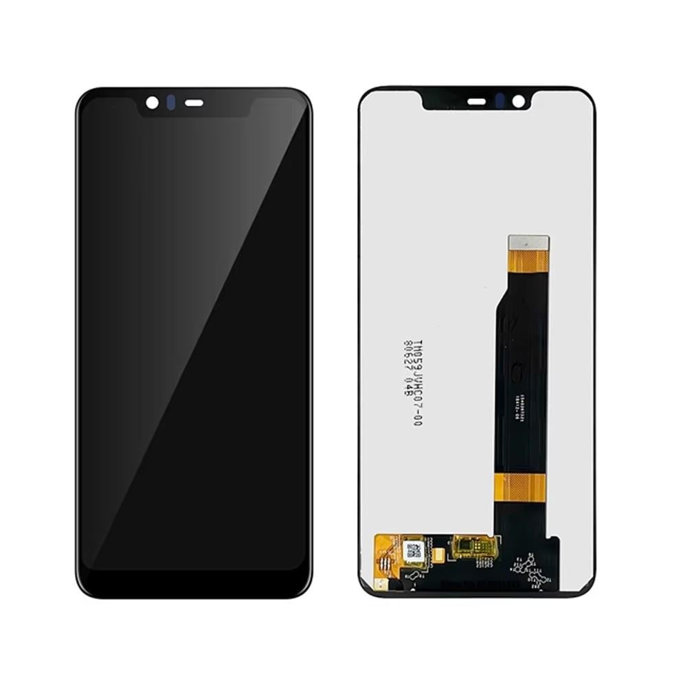Nokia 5.1 Plus Lcd Ekran Dokunmatik Siyah Çıtasız