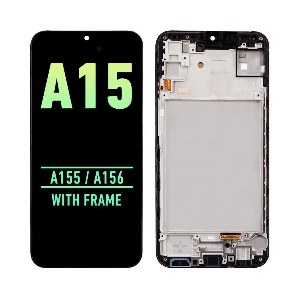 Samsung Galaxy A15 4g A155 Uyumlu Lcd Ekran Dokunmatik Siyah Çıtalı Oled