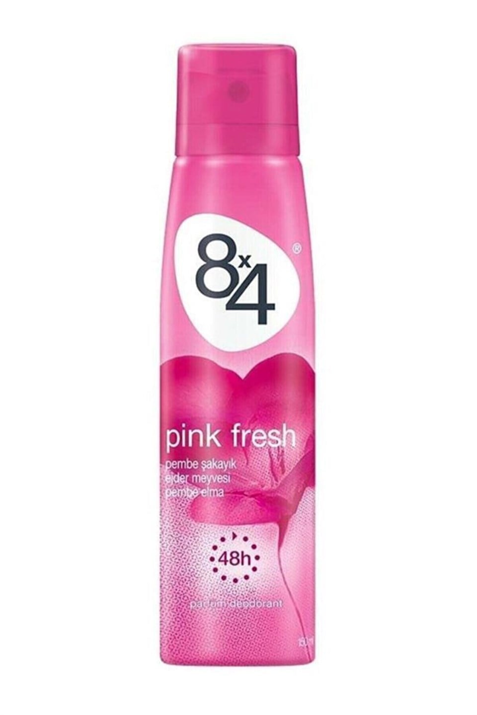 8x4 Pink Fresh 150 ml Deo Sprey