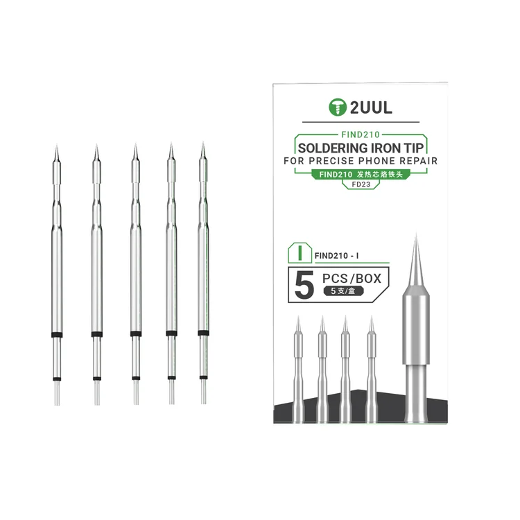 2UUL FD23 I Tipi C210 Uyumlu Lehimleme Ucu Seti (5'li Paket)