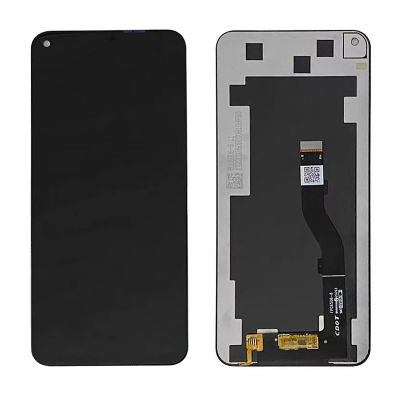 Tcl 10 5g Uyumlu Lcd Ekran Dokunmatik Siyah Çıtasız