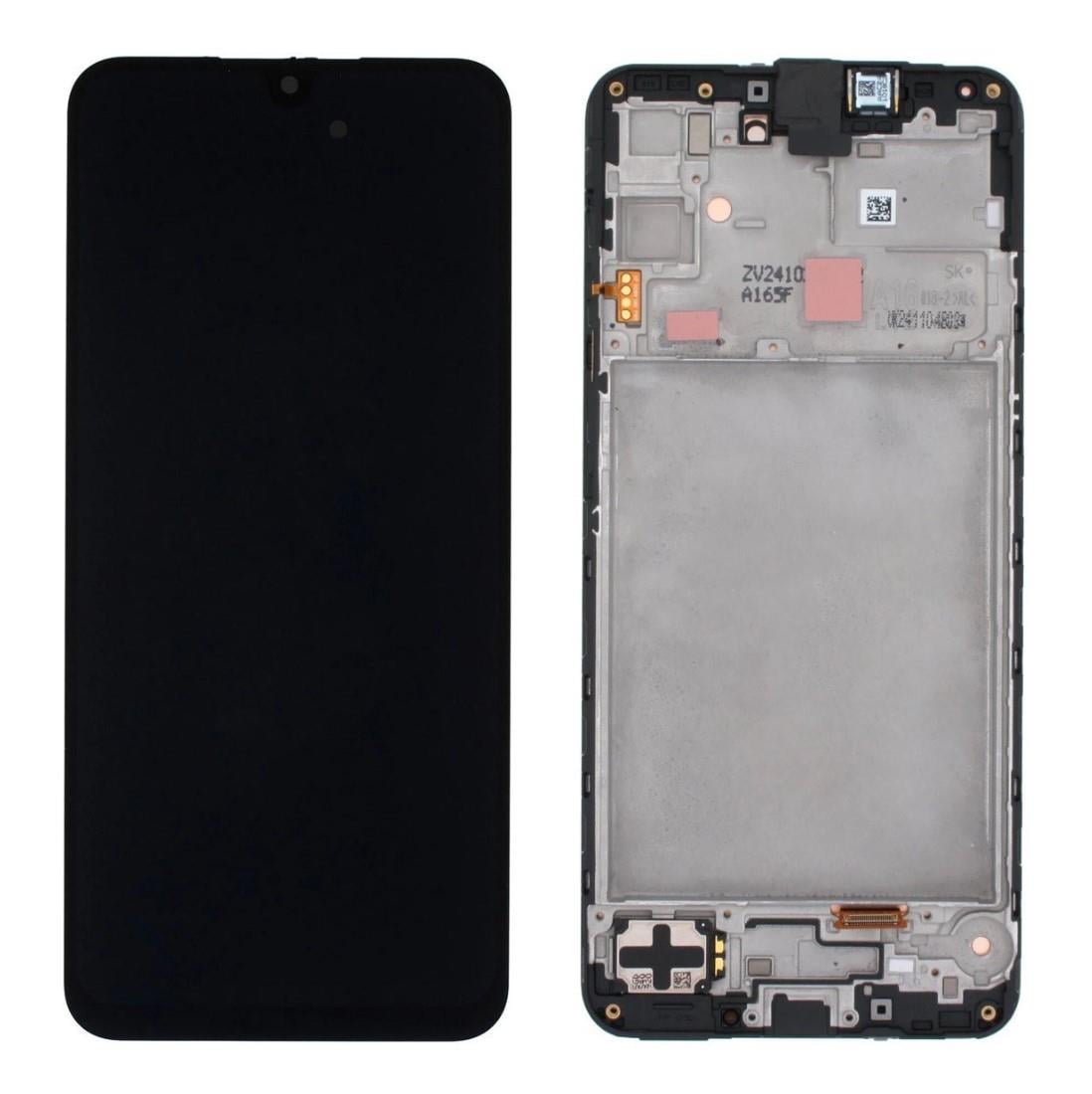 Samsung Galaxy A16 A165F Uyumlu Lcd Ekran Dokunmatik Siyah Servis Çıtalı