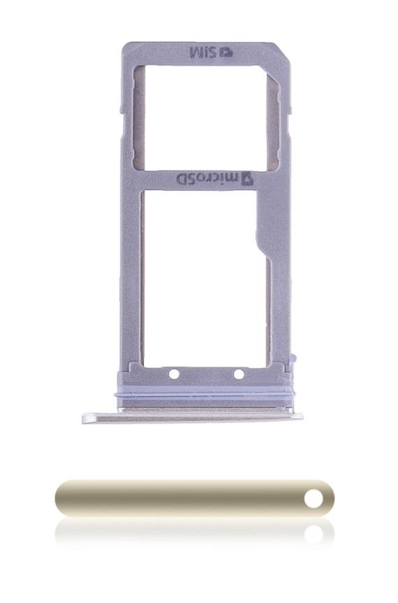 Samsung Galaxy S7 G930 Uyumlu Sim Kart Tepsisi Gold