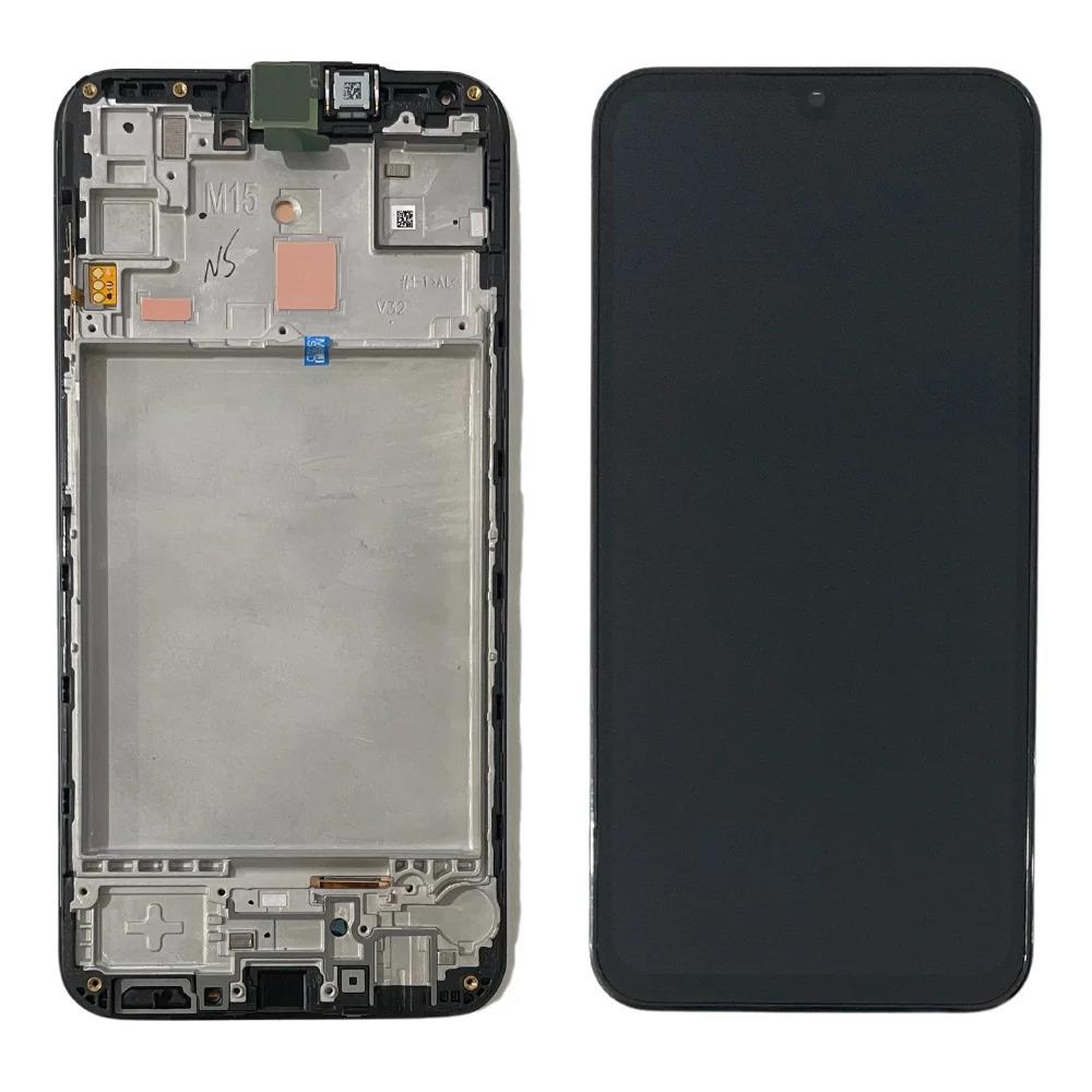 Samsung Galaxy M15 5g M156 Uyumlu Lcd Ekran Dokunmatik Siyah Servis Çıtalı
