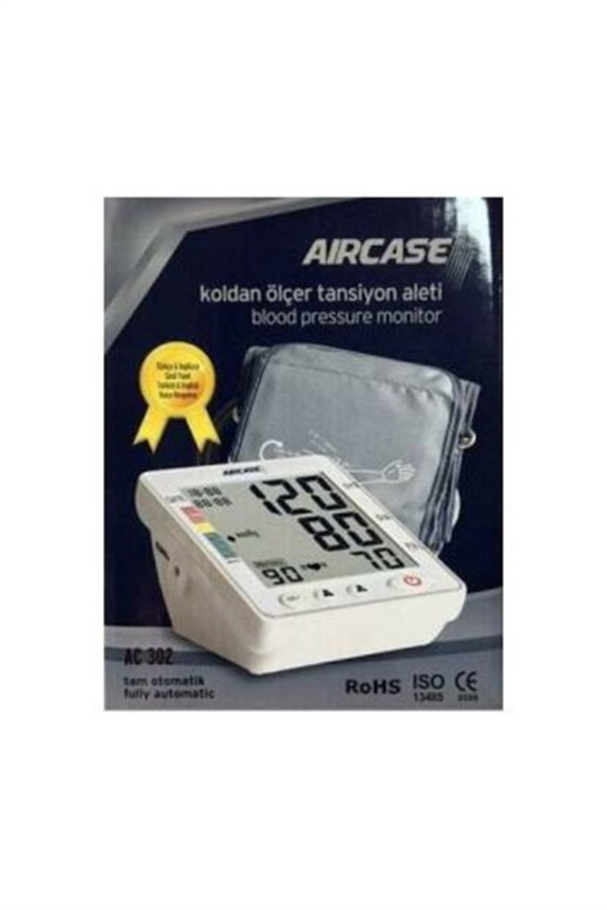 AİR CASE AC 302 DİJİTAL KONUŞAN KOLDAN ÖLÇER TANSİYON ALETİ