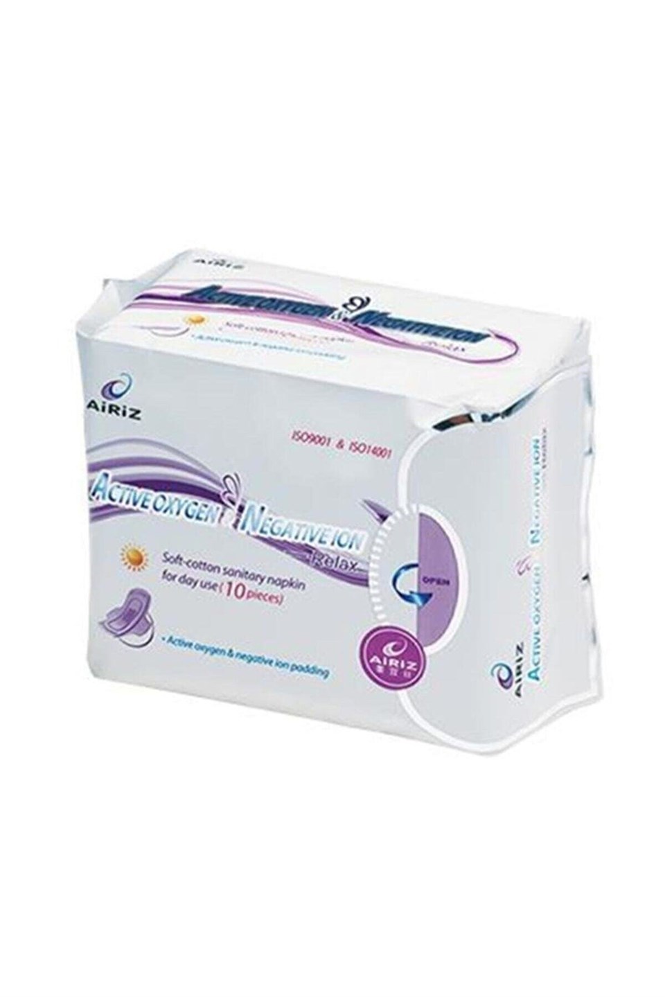 Airiz Active Oxygen & Negative Ion Gündüz Pedi 10'lu