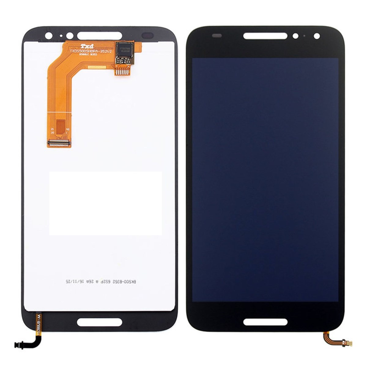 Alcatel OT-5046 A3 Lcd Ekran Dokunmatik Siyah Çıtasız