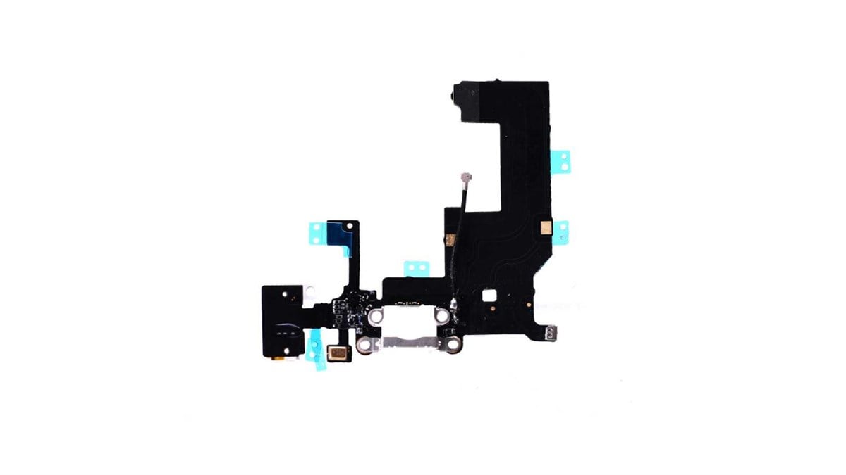 Apple iPhone 5 Kulaklık Soketli Şarj Soketli Film Flex