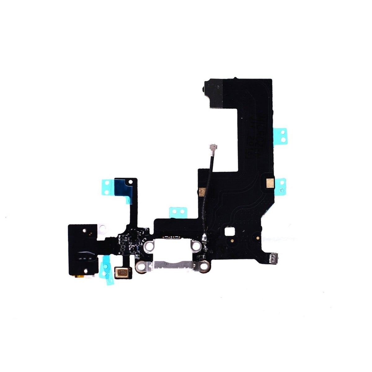 Apple iPhone 5 Kulaklık Soketli Şarj Soketli Film Flex Beyaz