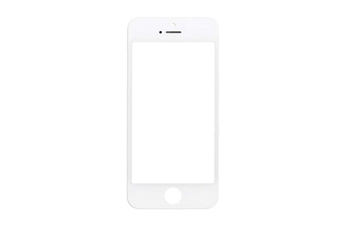 Apple iPhone 5 Lens Ocalı Çıtalı Beyaz