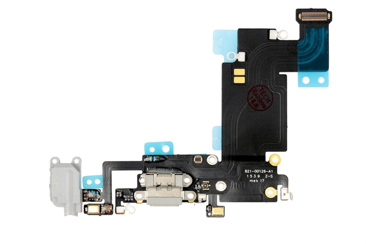 Apple iPhone 6s Plus Kulaklık Soketli Şarj Soketli Film Siyah