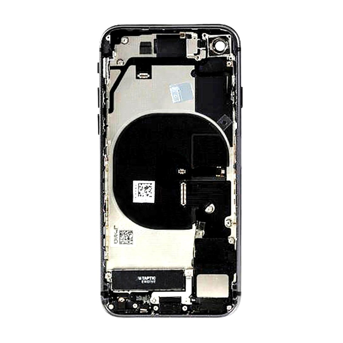 Apple iPhone 8 Kasa Kapak Siyah Dolu