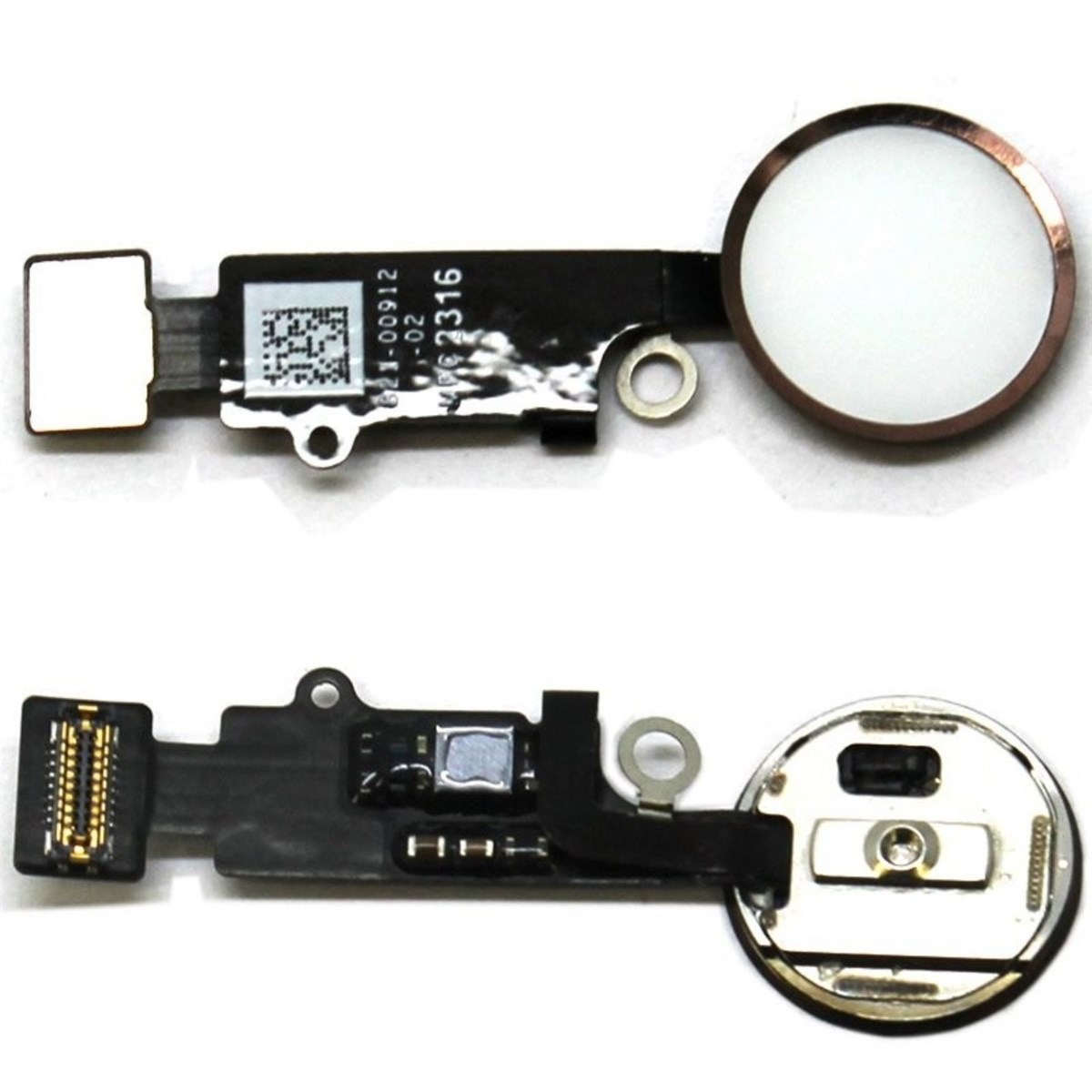 Apple iPhone 8 Plus Home Tuş Bordu Filmi Flex Gold