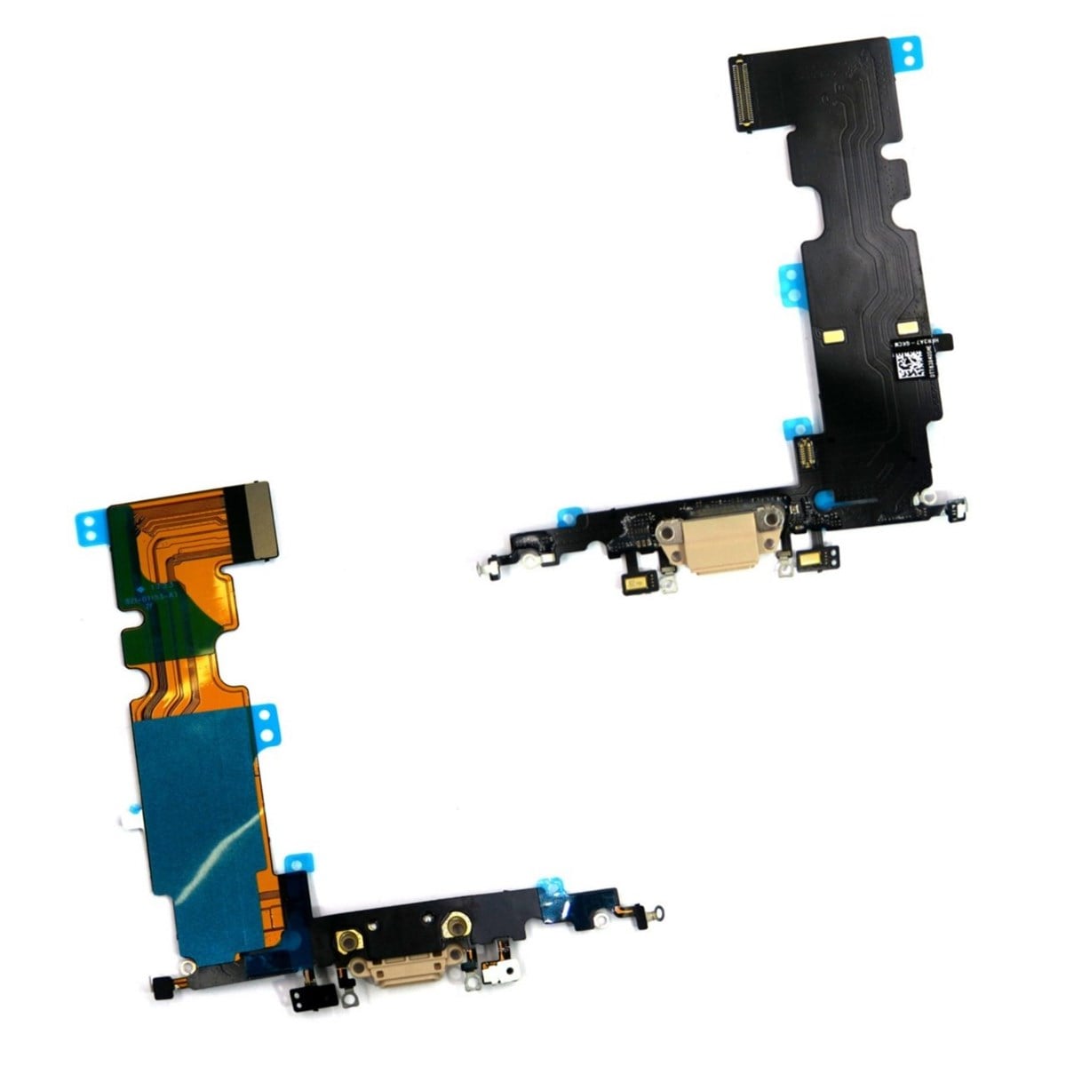 Apple iPhone 8 Plus Şarj Soketli Mikrofon Filmi Flex Gold