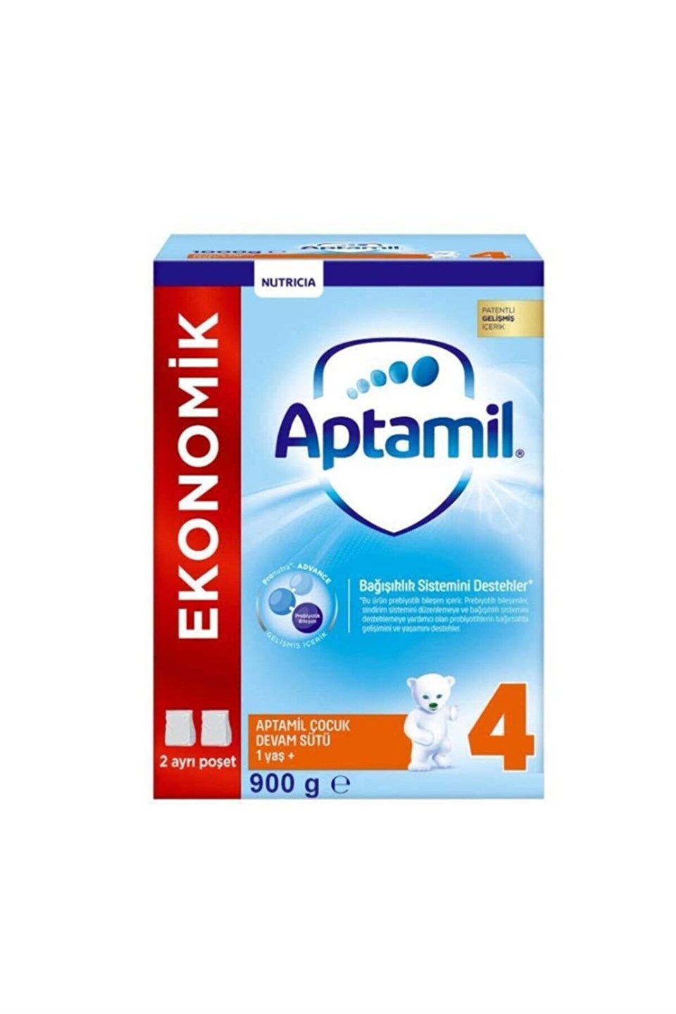 Aptamil 4 Çocuk Devam Sütü 1 Yaş + 900 gr