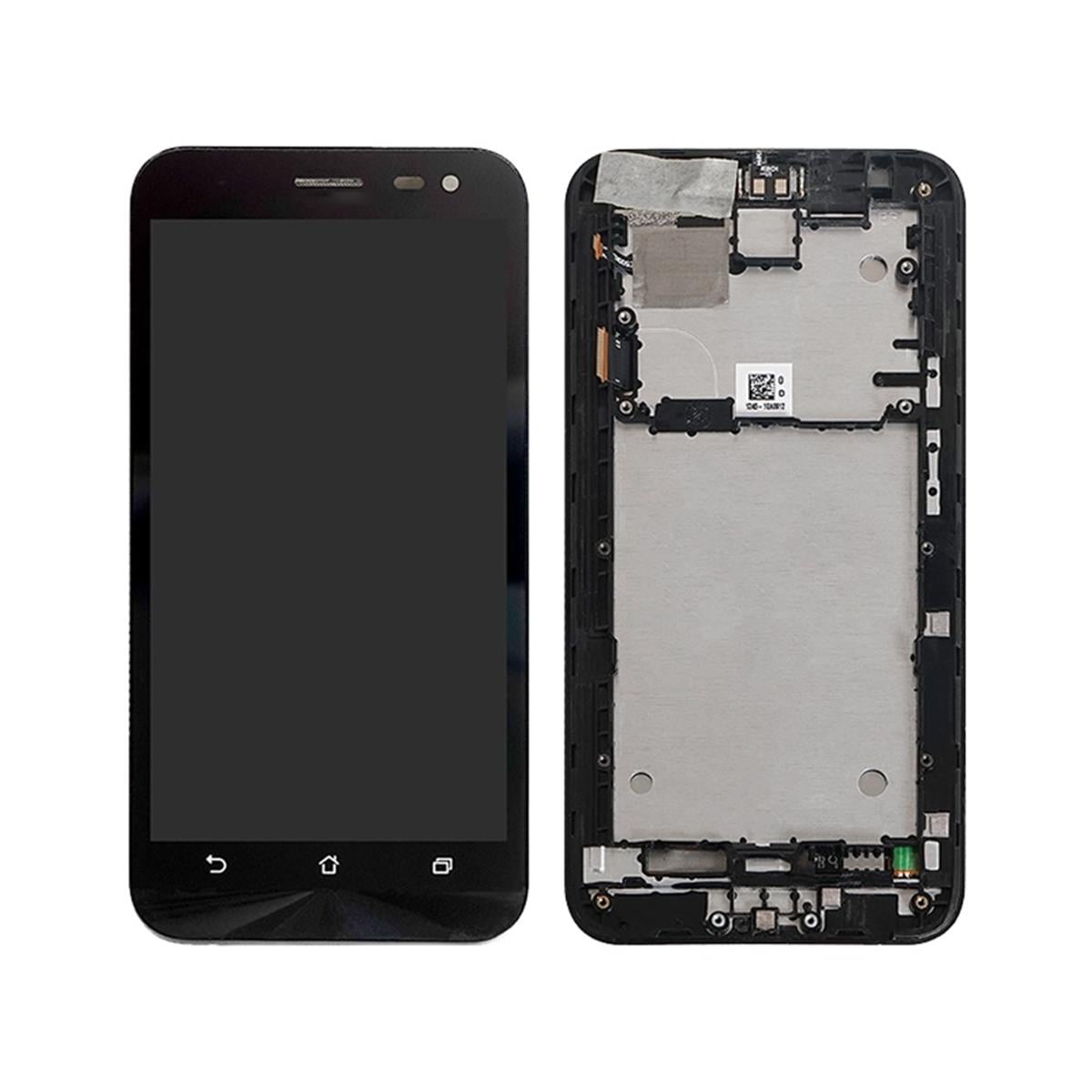Asus Zenfone 2 Laser Ze500kl Lcd Ekran Dokunmatik Siyah Çıtalı