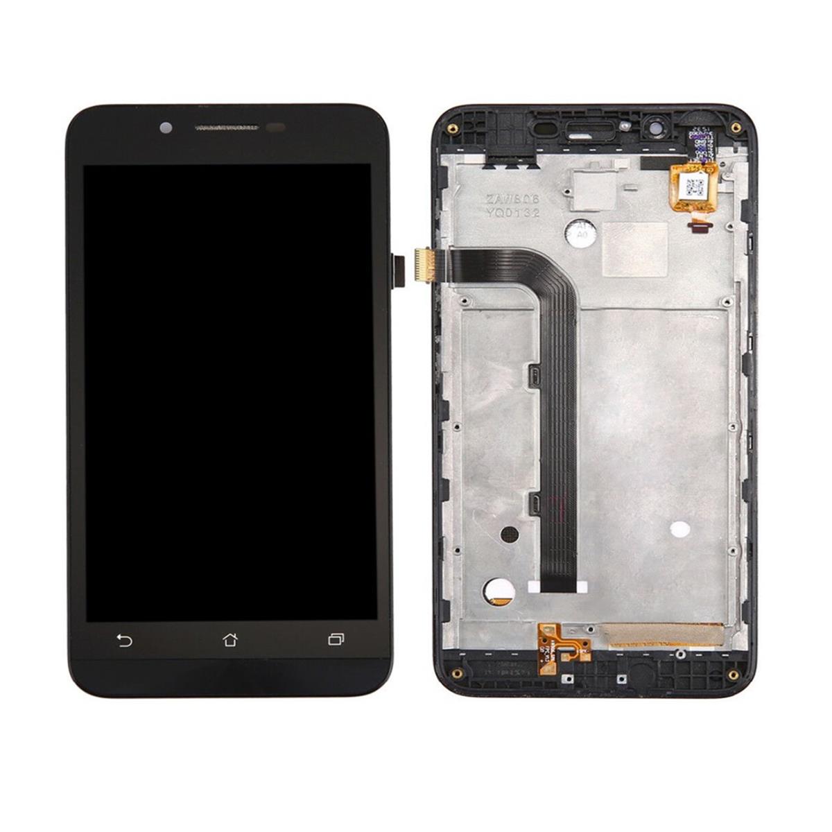Asus Zenfone Go 5.0 Zc500tg Lcd Ekran Dokunmatik Siyah Çıtalı