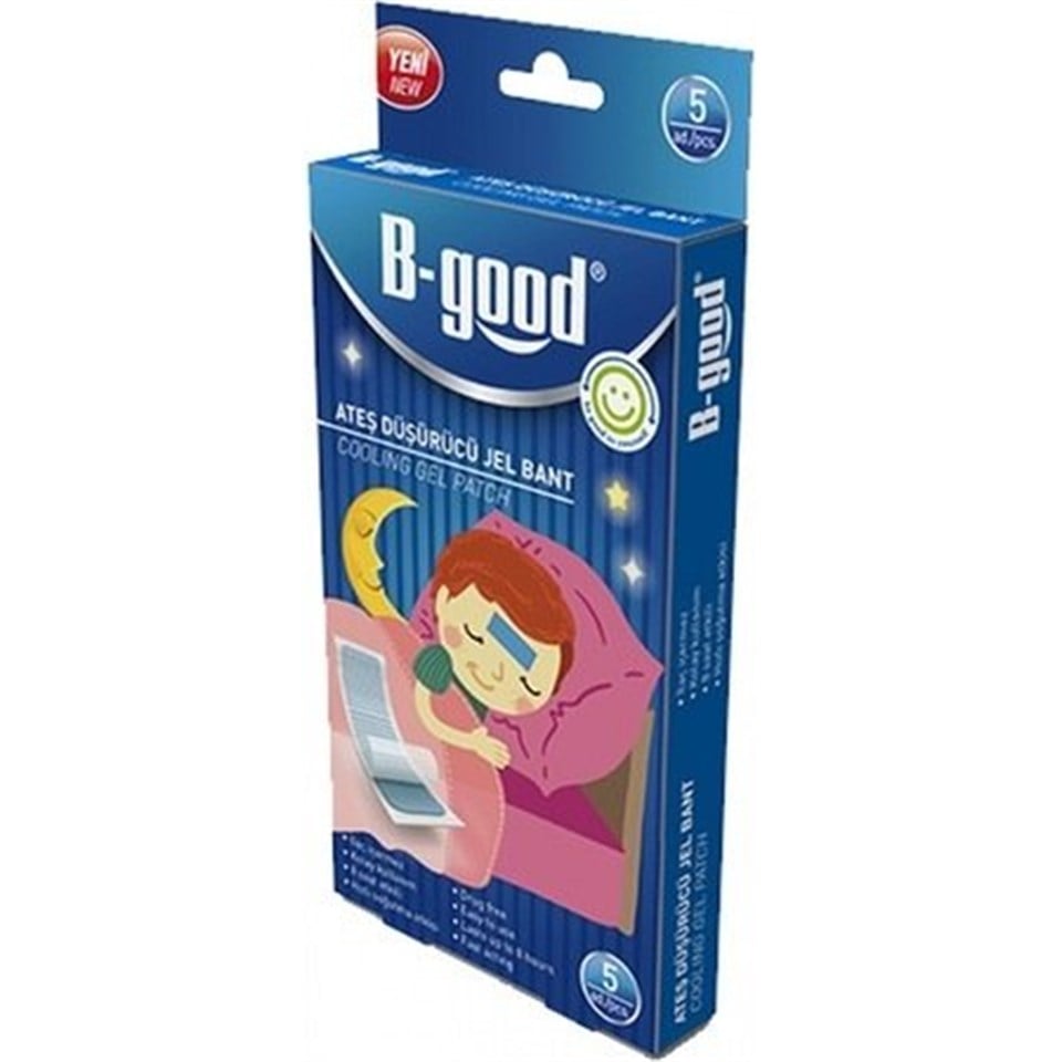 B-Good Ateş Düşürücü Jel Bant 5'li