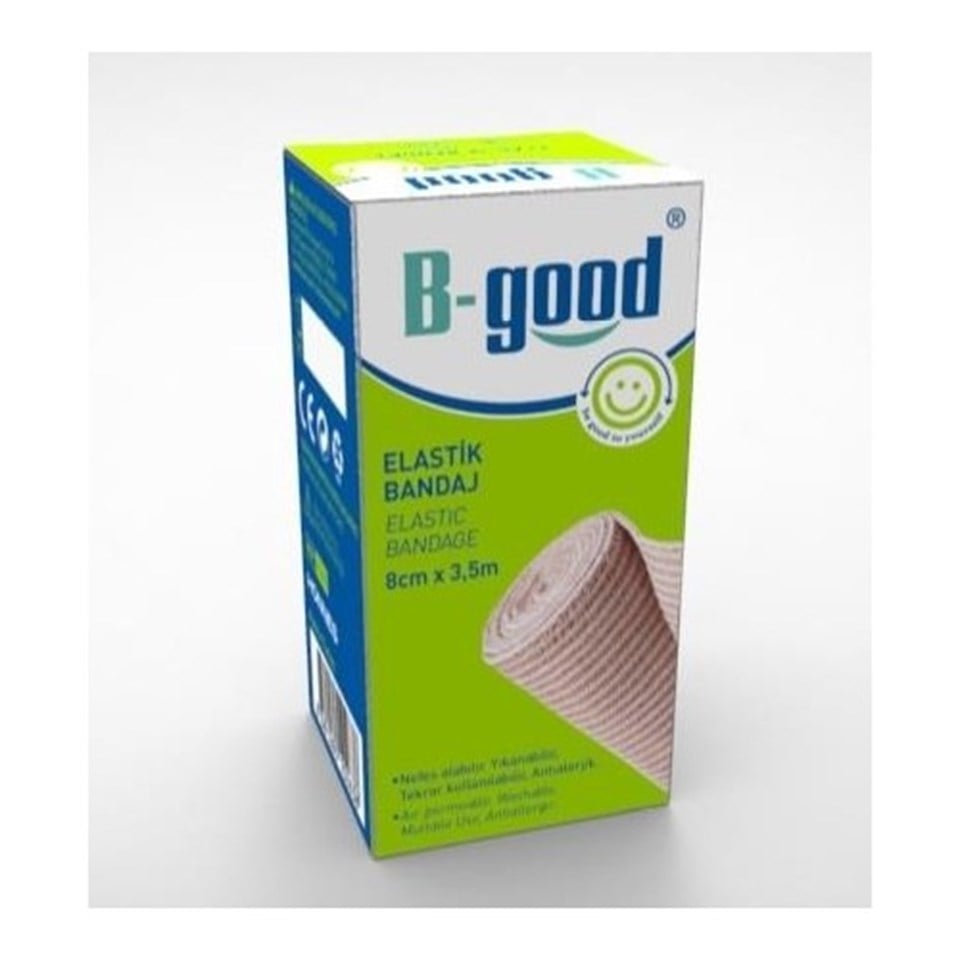 B-Good Elastik Bandaj 8cm x 3,5m
