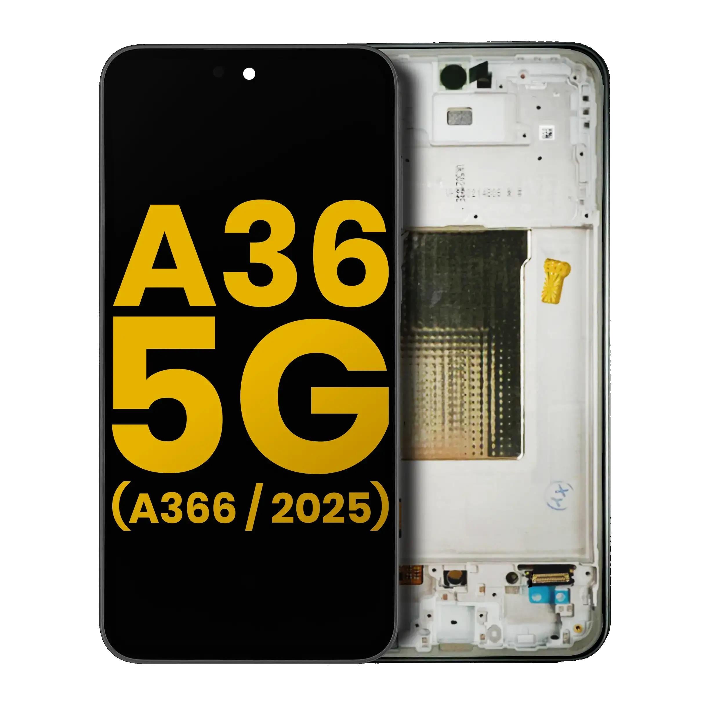 Samsung Galaxy A36 5g A366 Uyumlu Lcd Ekran Dokunmatik Siyah Servis Çıtalı