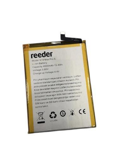 Reeder S19 Max Pro S Uyumlu Batarya